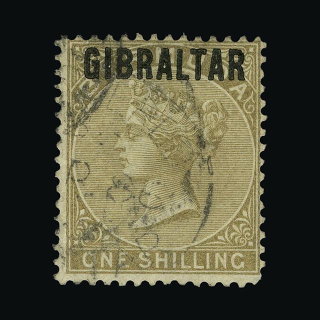 Lot 11069 - Gibraltar 1886 - UPA UPA Auction UPA 95 Lot 11069 - Gibraltar 1886 - UPA UPA Auction UPA 95