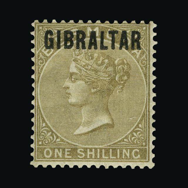 Lot 11070 - Gibraltar 1886 - UPA UPA Auction UPA 95 Lot 11070 - Gibraltar 1886 - UPA UPA Auction UPA 95