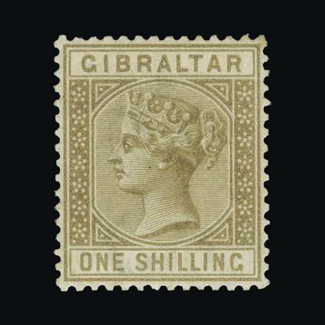 Lot 11081 - Gibraltar 1886 - UPA UPA Auction UPA 95 Lot 11081 - Gibraltar 1886 - UPA UPA Auction UPA 95