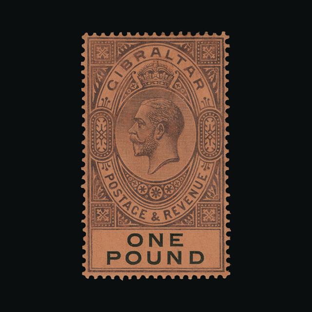 Lot 11370 - Gibraltar 1912-24 - UPA UPA Auction UPA 95 Lot 11370 - Gibraltar 1912-24 - UPA UPA Auction UPA 95