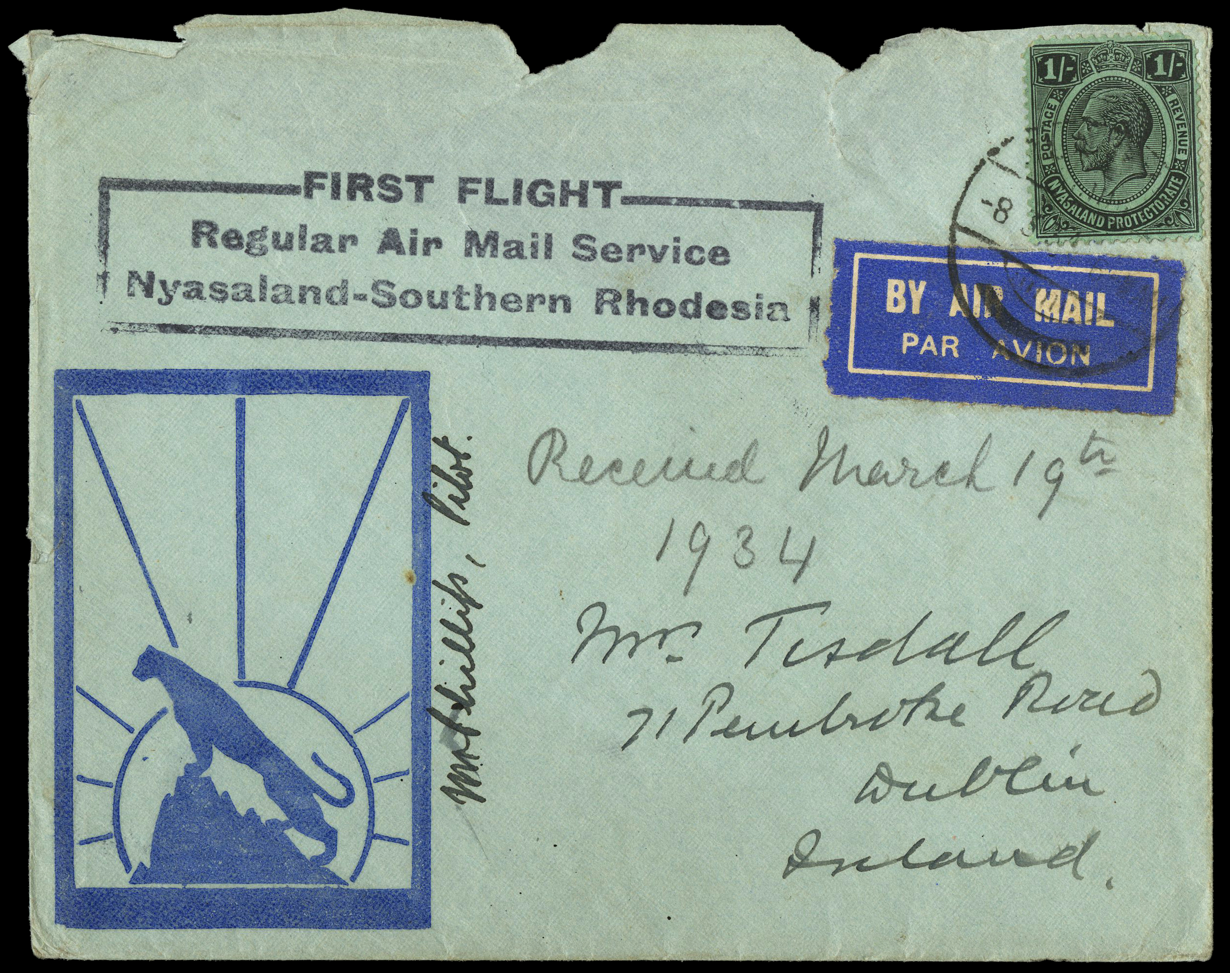 Lot 122 - General - Imperial Airways 1934 - UPA UPA Auction UPA 95 Lot 122 - General - Imperial Airways 1934 - UPA UPA Auction UPA 95