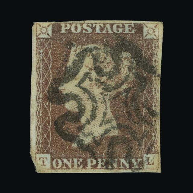 Lot 12387 - Great Britain - QV (line engraved) - Imperforate 1d Red Plated 1841 - UPA UPA Auction UPA 95 Lot 12387 - Great Britain - QV (line engraved) - Imperforate 1d Red Plated 1841 - UPA UPA Auction UPA 95