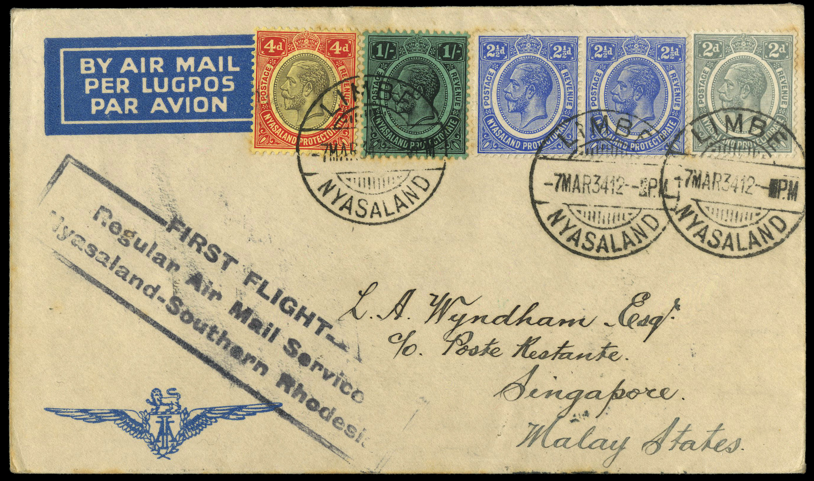 Lot 128 - General - Imperial Airways 1934 - UPA UPA Auction UPA 95 Lot 128 - General - Imperial Airways 1934 - UPA UPA Auction UPA 95