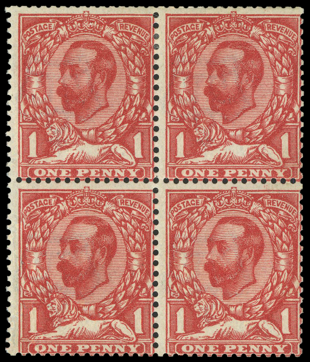 Lot 12892 - Great Britain - KGV 1911-12 - UPA UPA Auction UPA 95 Lot 12892 - Great Britain - KGV 1911-12 - UPA UPA Auction UPA 95