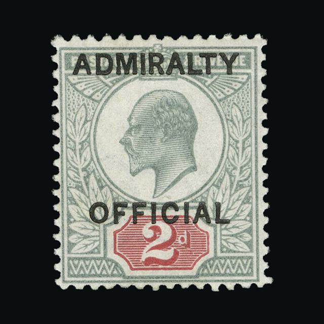 Lot 14254 - Great Britain - Officials 1903 - UPA UPA Auction UPA 95 Lot 14254 - Great Britain - Officials 1903 - UPA UPA Auction UPA 95