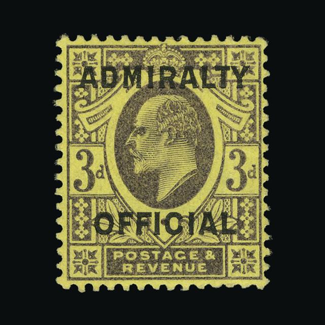 Lot 14266 - Great Britain - Officials 1903-04 - UPA UPA Auction UPA 95 Lot 14266 - Great Britain - Officials 1903-04 - UPA UPA Auction UPA 95