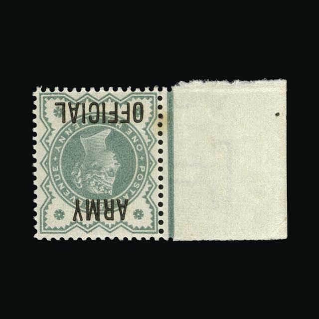 Lot 14270 - Great Britain - Officials 1896-1901 - UPA UPA Auction UPA 95 Lot 14270 - Great Britain - Officials 1896-1901 - UPA UPA Auction UPA 95
