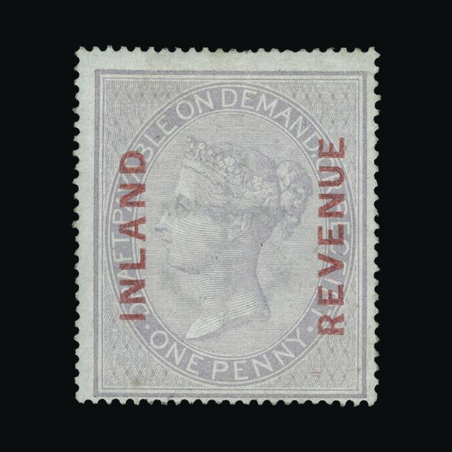Lot 14642 - Great Britain - Postal Fiscals 1860 - UPA UPA Auction UPA 95 Lot 14642 - Great Britain - Postal Fiscals 1860 - UPA UPA Auction UPA 95