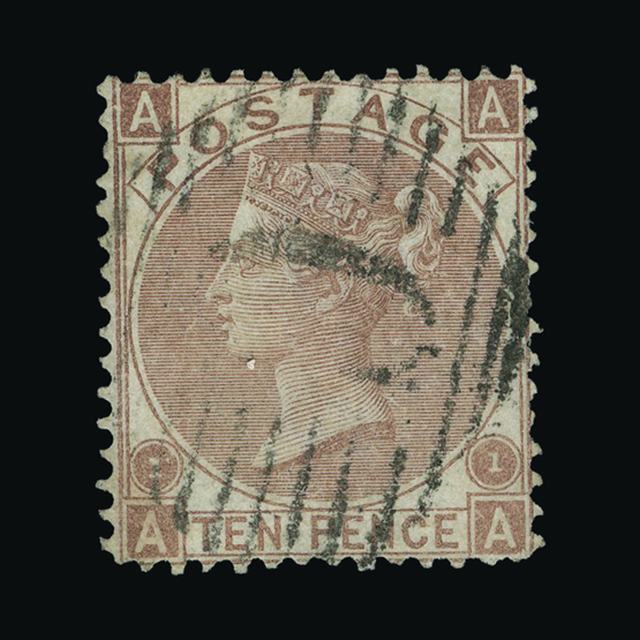 Lot 14676 - GREAT BRITAIN - used abroad 1867 -  UPA UPA Auction UPA 95
