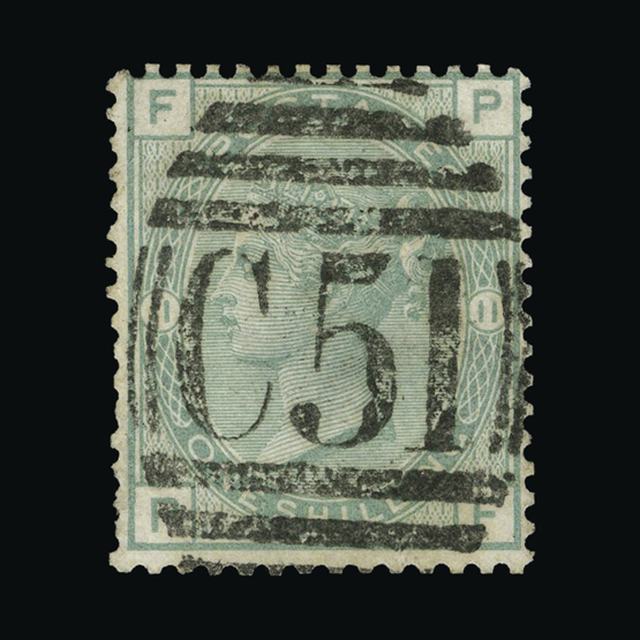 Lot 14688 - GREAT BRITAIN - used abroad 1873 -  UPA UPA Auction UPA 95