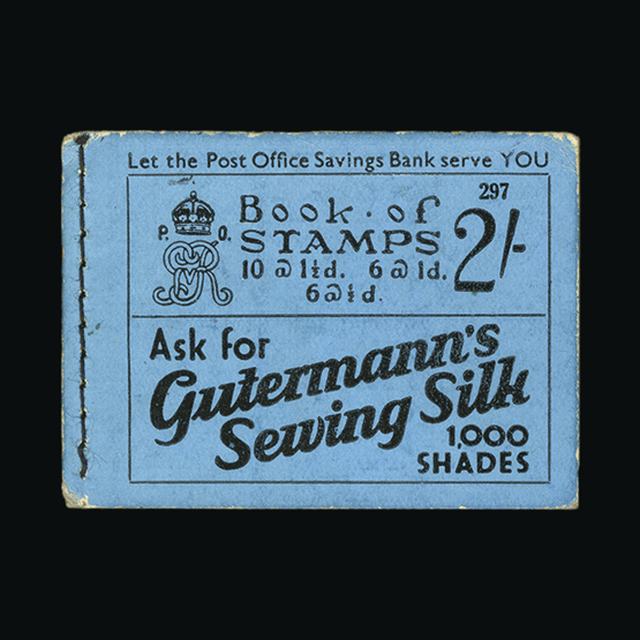 Lot 14725 - Great Britain - Booklets 1935 - UPA UPA Auction UPA 95 Lot 14725 - Great Britain - Booklets 1935 - UPA UPA Auction UPA 95