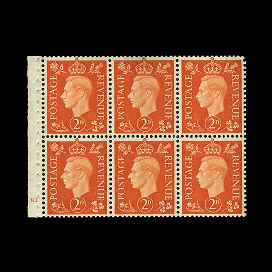 Lot 14733 - Great Britain - Booklets 1937 - UPA UPA Auction UPA 95 Lot 14733 - Great Britain - Booklets 1937 - UPA UPA Auction UPA 95