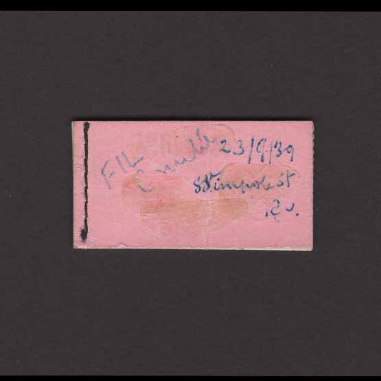 Lot 14735 - Great Britain - Booklets 1938 - UPA UPA Auction UPA 95 Lot 14735 - Great Britain - Booklets 1938 - UPA UPA Auction UPA 95