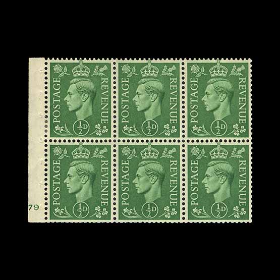Lot 14738 - Great Britain - Booklets 1942 - UPA UPA Auction UPA 95 Lot 14738 - Great Britain - Booklets 1942 - UPA UPA Auction UPA 95