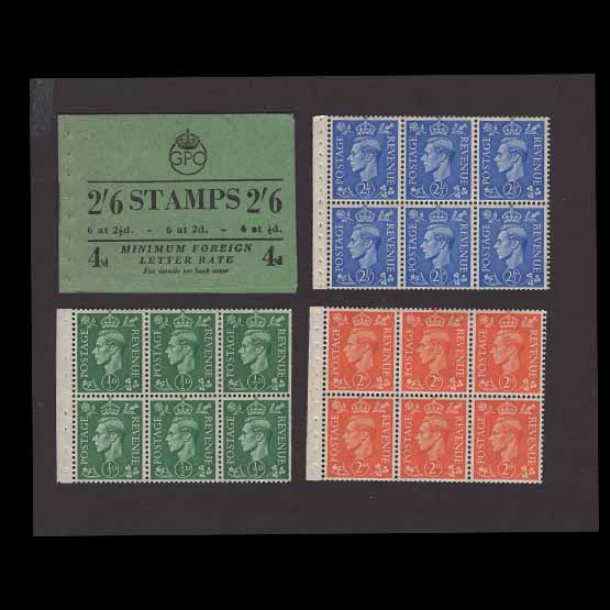 Lot 14740 - Great Britain - Booklets 1945 - UPA UPA Auction UPA 95 Lot 14740 - Great Britain - Booklets 1945 - UPA UPA Auction UPA 95