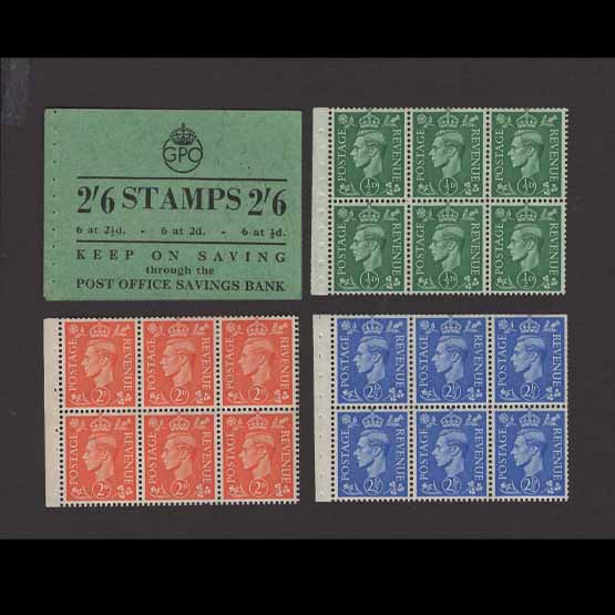 Lot 14741 - Great Britain - Booklets 1945 - UPA UPA Auction UPA 95 Lot 14741 - Great Britain - Booklets 1945 - UPA UPA Auction UPA 95
