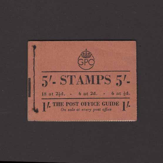 Lot 14743 - Great Britain - Booklets 1949 - UPA UPA Auction UPA 95 Lot 14743 - Great Britain - Booklets 1949 - UPA UPA Auction UPA 95