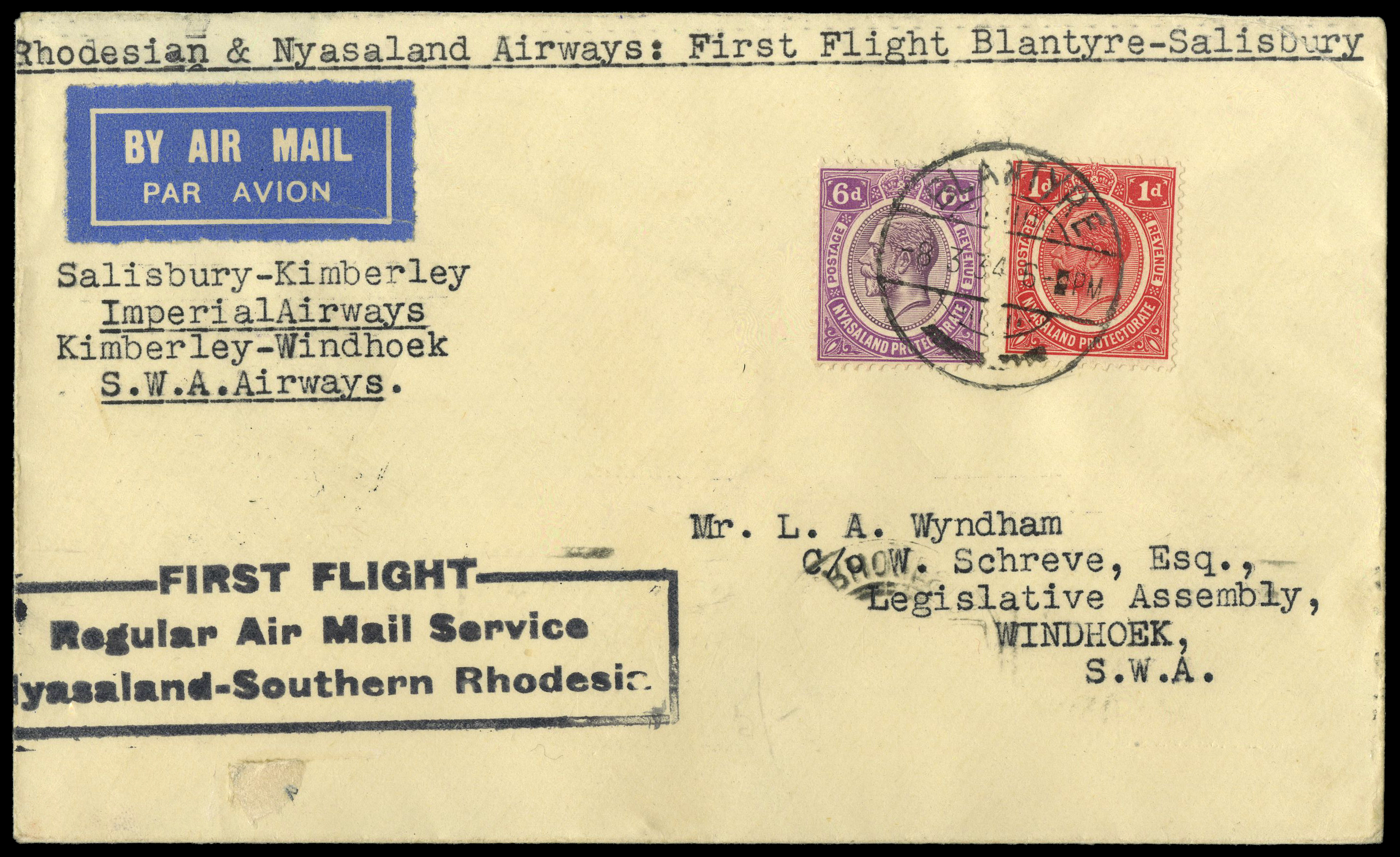 Lot 162 - General - Imperial Airways 1934 -  UPA UPA Auction UPA 95