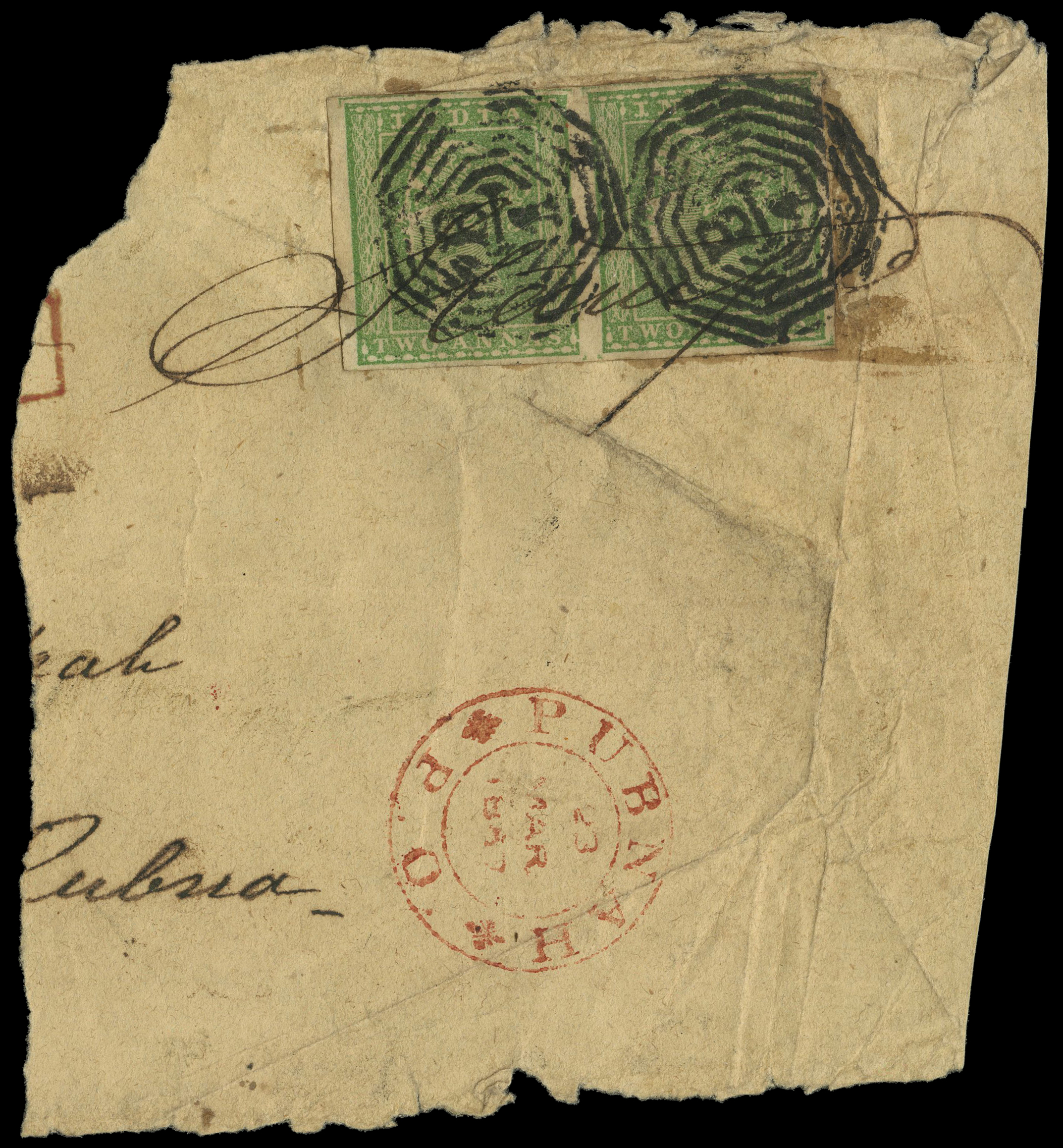 Lot 16395 - india 1854 - UPA UPA Auction UPA 95 Lot 16395 - india 1854 - UPA UPA Auction UPA 95