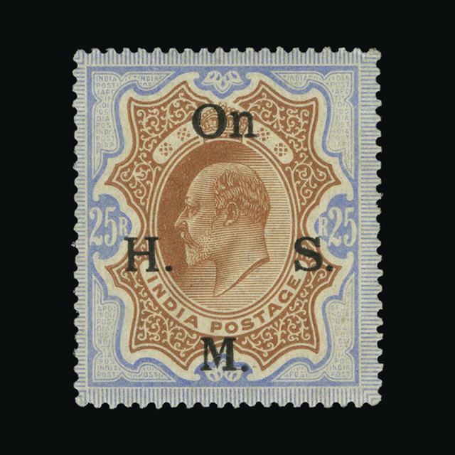 Lot 16678 - india - officials 1909 - UPA UPA Auction UPA 95 Lot 16678 - india - officials 1909 - UPA UPA Auction UPA 95
