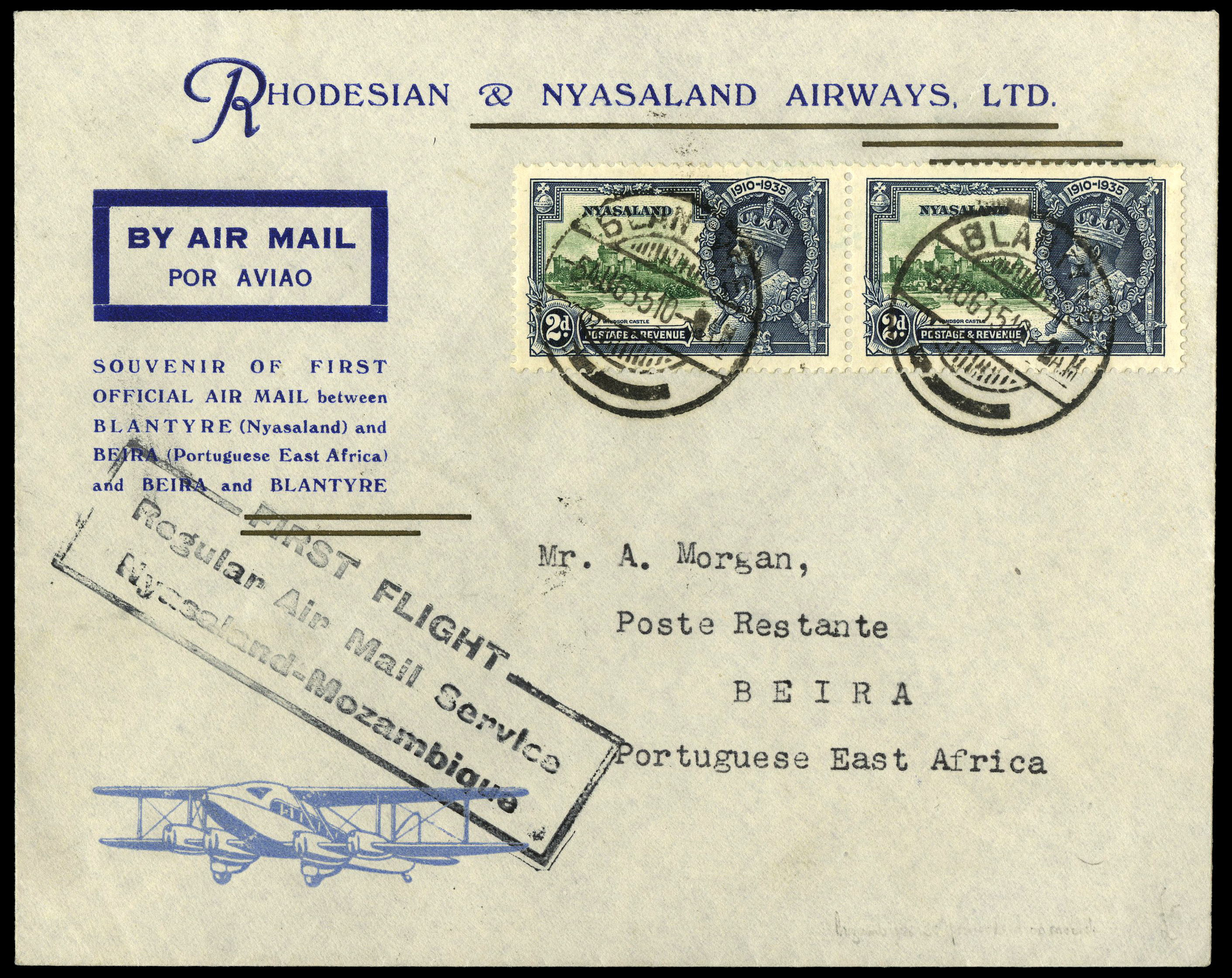 Lot 167 - General - Imperial Airways 1935 -  UPA UPA Auction UPA 95