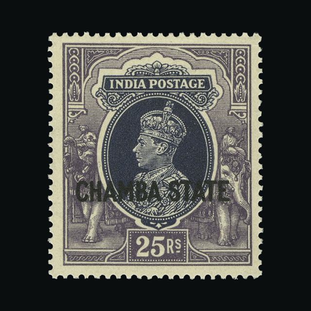 Lot 16735 - India - States - Chamba 1938 - UPA UPA Auction UPA 95 Lot 16735 - India - States - Chamba 1938 - UPA UPA Auction UPA 95