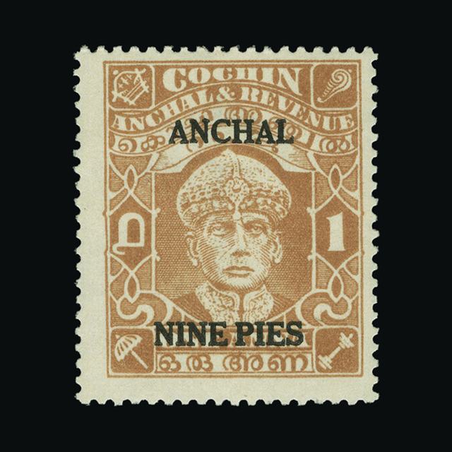Lot 16788 - India - States - Cochin 1942-44 - UPA UPA Auction UPA 95 Lot 16788 - India - States - Cochin 1942-44 - UPA UPA Auction UPA 95