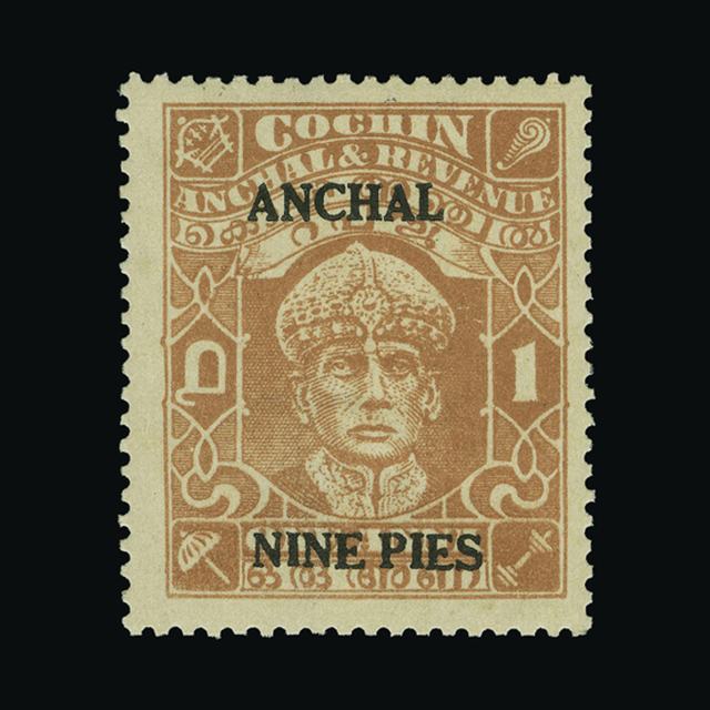 Lot 16789 - India - States - Cochin 1942-44 - UPA UPA Auction UPA 95 Lot 16789 - India - States - Cochin 1942-44 - UPA UPA Auction UPA 95