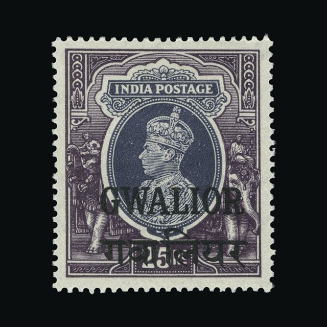 Lot 16817 - India - States - Gwalior 1938-48 - UPA UPA Auction UPA 95 Lot 16817 - India - States - Gwalior 1938-48 - UPA UPA Auction UPA 95
