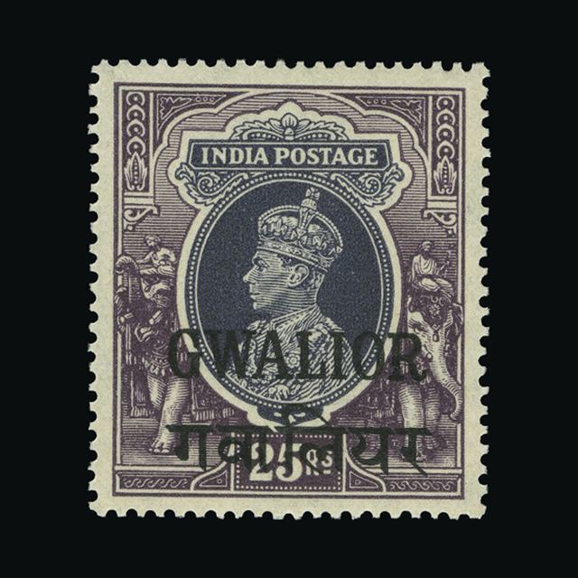 Lot 16820 - India - States - Gwalior 1938-48 - UPA UPA Auction UPA 95 Lot 16820 - India - States - Gwalior 1938-48 - UPA UPA Auction UPA 95