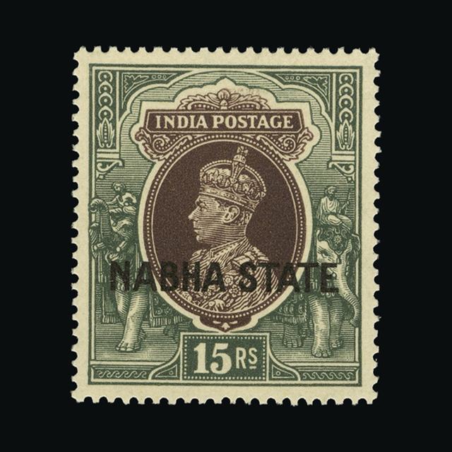 Lot 16904 - India - States - Nabha 1938 -  UPA UPA Auction UPA 95