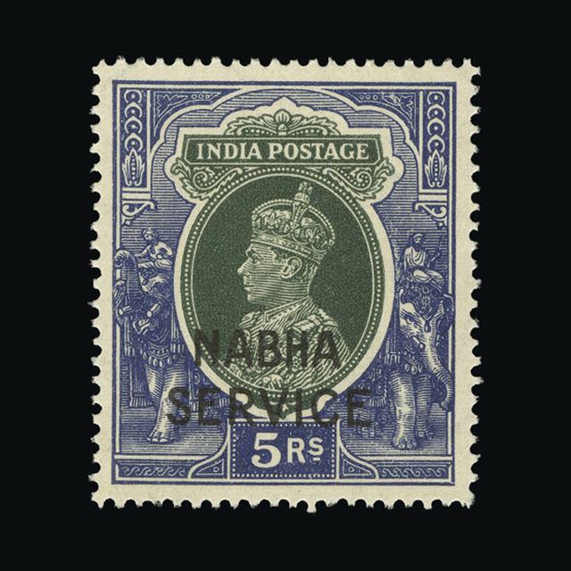 Lot 16910 - India - States - Nabha 1938-43 -  UPA UPA Auction UPA 95