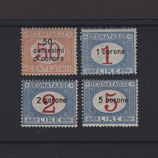 Lot 17279 - Italy - Austrian Territories 1922 -  UPA UPA Auction UPA 95