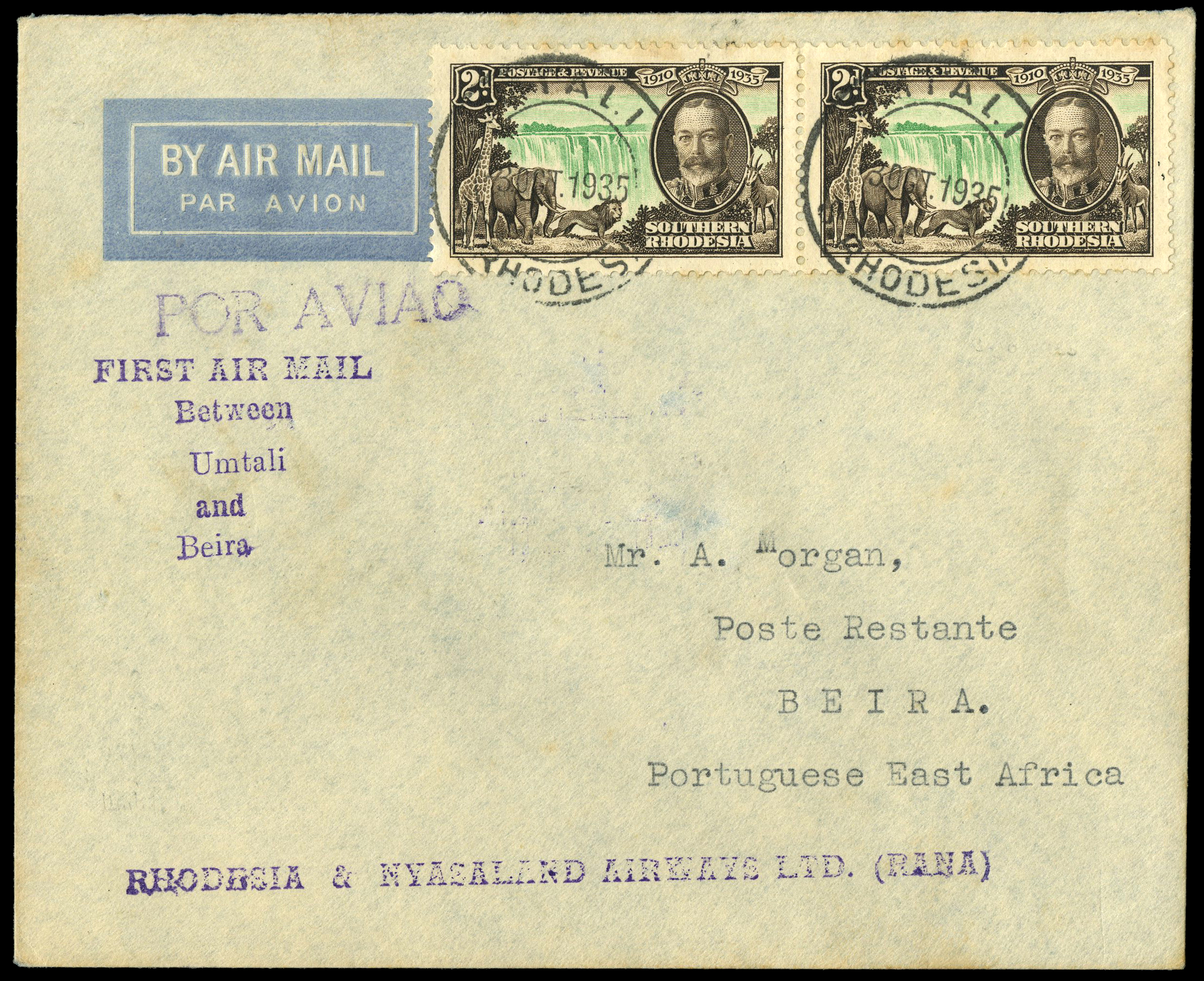 Lot 174 - General - Imperial Airways 1935 -  UPA UPA Auction UPA 95