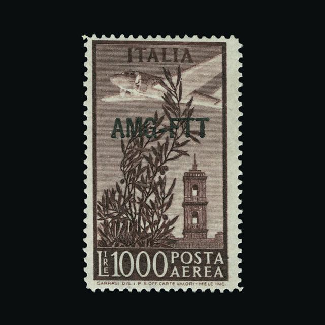 Lot 17452 - Italy - Colonies - Trieste 1952 - UPA UPA Auction UPA 95 Lot 17452 - Italy - Colonies - Trieste 1952 - UPA UPA Auction UPA 95