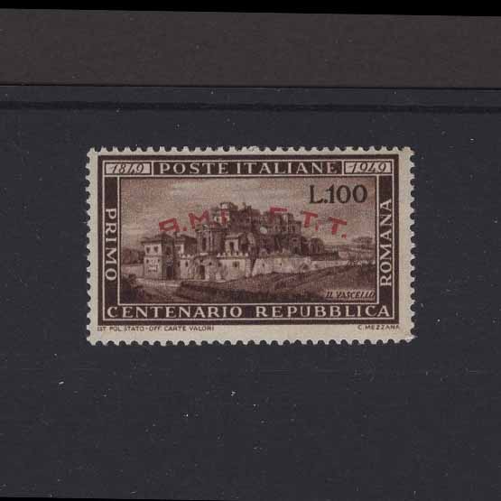 Lot 17458 - Italy - Colonies - Trieste 1949 - UPA UPA Auction UPA 95 Lot 17458 - Italy - Colonies - Trieste 1949 - UPA UPA Auction UPA 95