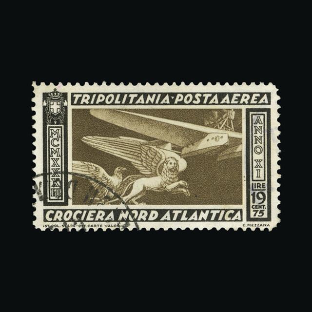 Lot 17485 - Italy - Colonies - Tripolitania 1933 - UPA UPA Auction UPA 95 Lot 17485 - Italy - Colonies - Tripolitania 1933 - UPA UPA Auction UPA 95