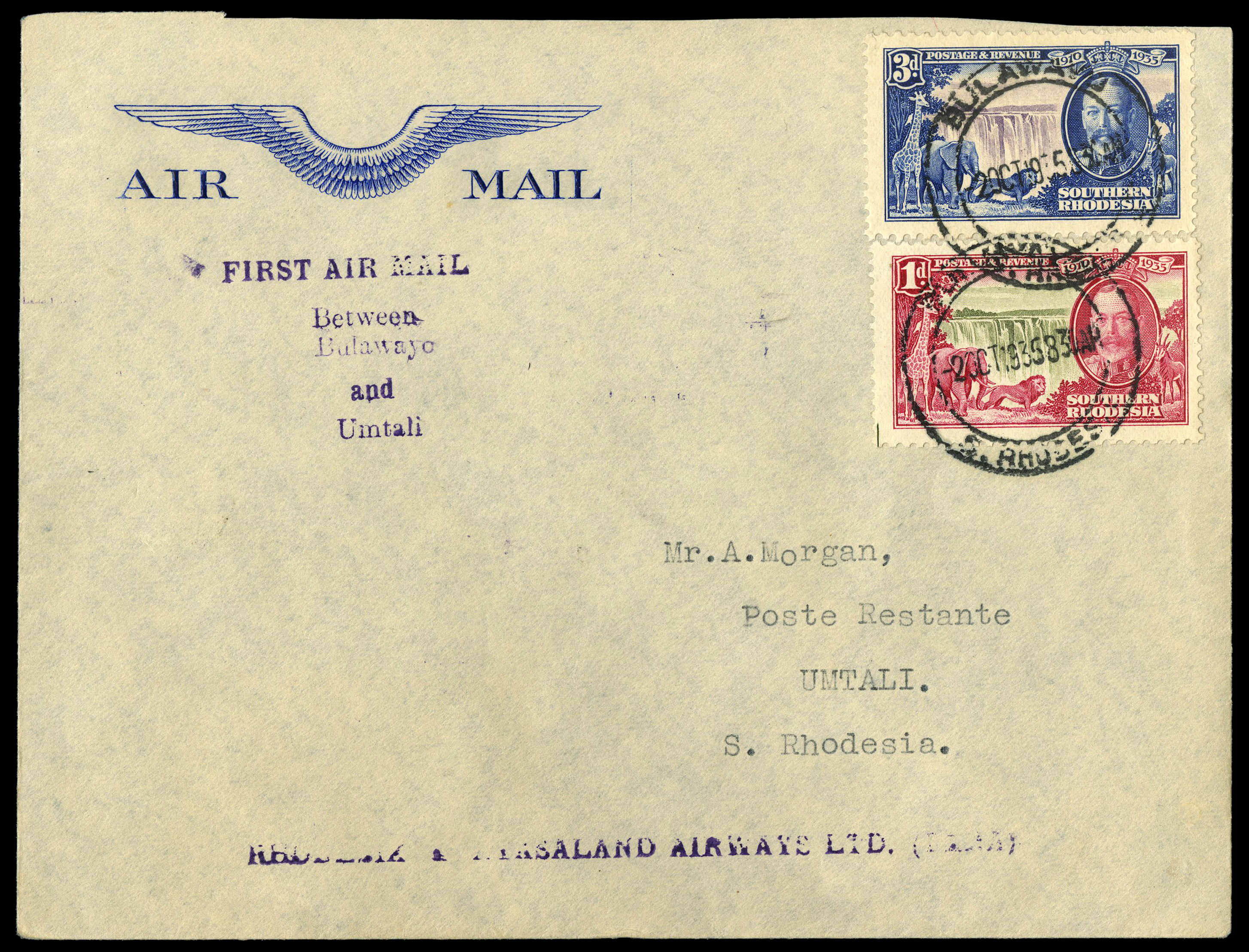 Lot 175 - General - Imperial Airways 1935 -  UPA UPA Auction UPA 95