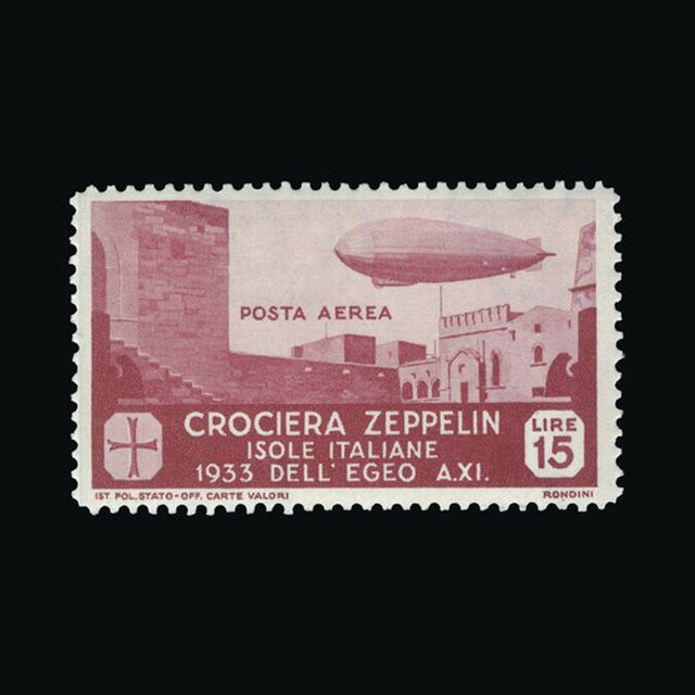 Lot 17529 - Italy - Occupation of Dodecanese Islands 1933 -  UPA UPA Auction UPA 95