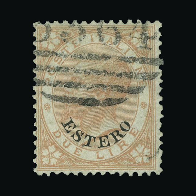 Lot 17589 - Italy - Post Offices in Turkish Empire 1874 - UPA UPA Auction UPA 95 Lot 17589 - Italy - Post Offices in Turkish Empire 1874 - UPA UPA Auction UPA 95