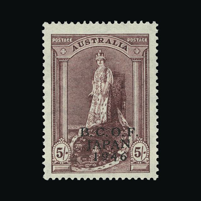 Lot 1795 - Australia - BCOF 1946-47 - UPA UPA Auction UPA 95 Lot 1795 - Australia - BCOF 1946-47 - UPA UPA Auction UPA 95