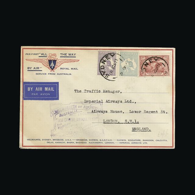Lot 1807 - Australia - First Flight Covers 1931 -  UPA UPA Auction UPA 95