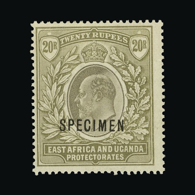 Lot 18236 - kenya uganda and tanganyika 1903-04 -  UPA UPA Auction UPA 95