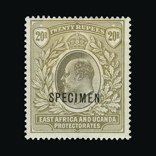 Lot 18237 - kenya uganda and tanganyika 1903-04 -  UPA UPA Auction UPA 95