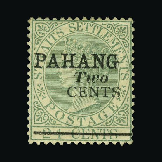 Lot 19534 - Malaya - Pahang 1891 - UPA UPA Auction UPA 95 Lot 19534 - Malaya - Pahang 1891 - UPA UPA Auction UPA 95