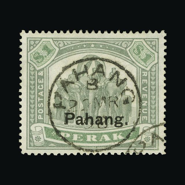 Lot 19542 - Malaya - Pahang 1898 - UPA UPA Auction UPA 95 Lot 19542 - Malaya - Pahang 1898 - UPA UPA Auction UPA 95