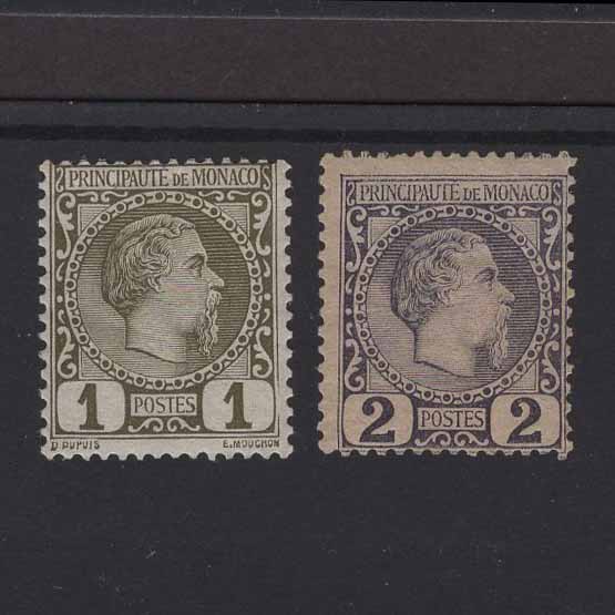 Lot 20902 - Monaco 1885 -  UPA UPA Auction UPA 95