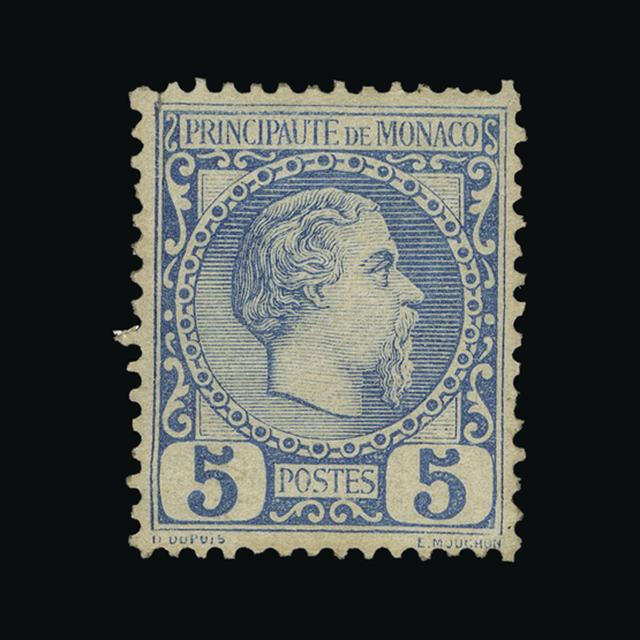 Lot 20909 - Monaco 1885 -  UPA UPA Auction UPA 95