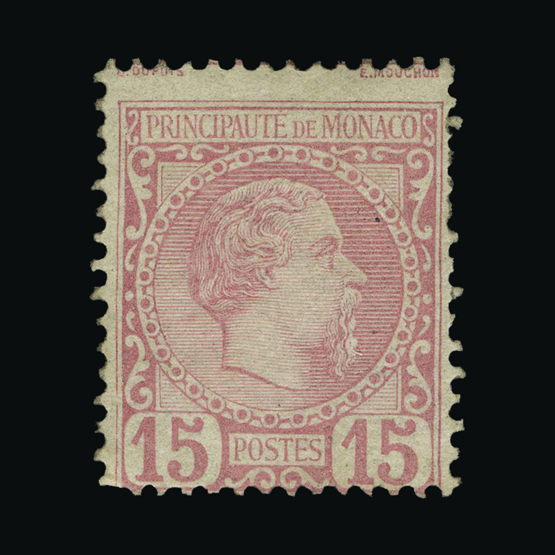 Lot 20918 - Monaco 1885 -  UPA UPA Auction UPA 95