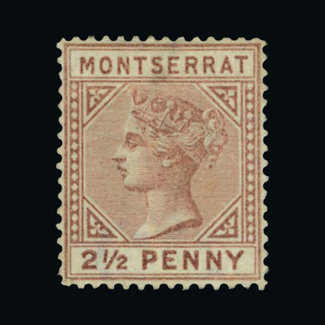 Lot 21232 - montserrat 1880 - UPA UPA Auction UPA 95 Lot 21232 - montserrat 1880 - UPA UPA Auction UPA 95